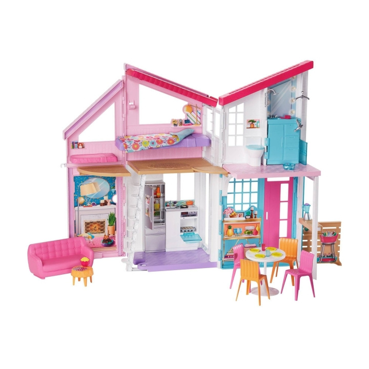 Barbie Malibu House Playset (FXG57) in the group TOYS, KIDS & BABY PRODUCTS / Toys / Docks & Accessories at TP E-commerce Nordic AB (D08859)