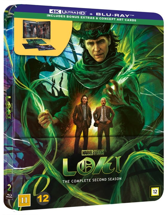 Loki S2 - STEELBOOK LIMITED EDITION in the group HOME ELECTRONICS / Audio & Picture / TV & Accessories / Movies / Blu-ray at TP E-commerce Nordic AB (D08866)