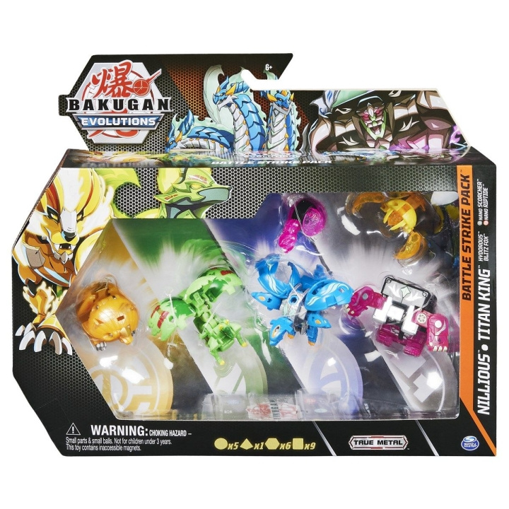 Bakugan Battle Strike - Nillious / Titan King in the group TOYS, KIDS & BABY PRODUCTS / Toys / Figures, Miniatures & accessories at TP E-commerce Nordic AB (D08867)