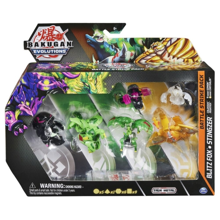 Bakugan Battle Strike - Blitz Fox / Stingzer in the group TOYS, KIDS & BABY PRODUCTS / Toys / Figures, Miniatures & accessories at TP E-commerce Nordic AB (D08868)