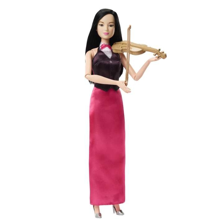 Barbie Violin Doll (HKT68) in the group TOYS, KIDS & BABY PRODUCTS / Toys / Docks & Accessories at TP E-commerce Nordic AB (D08876)