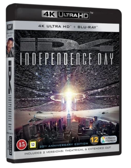 Independence Day 20th Anniv. in the group HOME ELECTRONICS / Audio & Picture / TV & Accessories / Movies / Blu-ray at TP E-commerce Nordic AB (D08902)