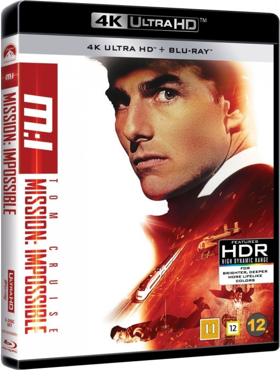 Mission: Impossible 1 (4K Blu-Ray) in the group HOME ELECTRONICS / Audio & Picture / TV & Accessories / Movies / Blu-ray at TP E-commerce Nordic AB (D08915)