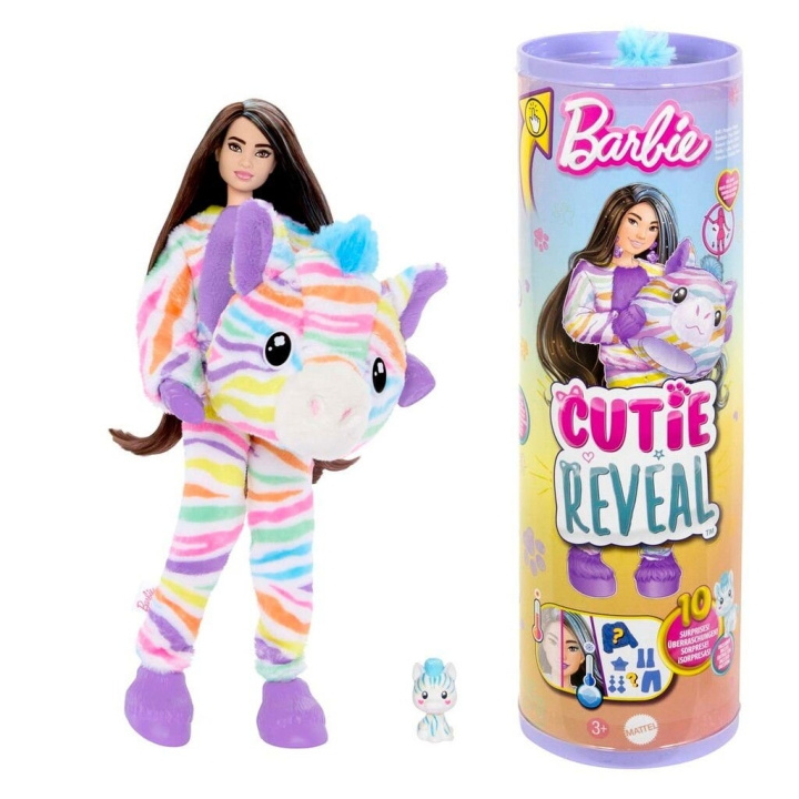 Barbie Cutie Reveal Color Dreams - Zebra (960-2479) in the group TOYS, KIDS & BABY PRODUCTS / Toys / Docks & Accessories at TP E-commerce Nordic AB (D08922)