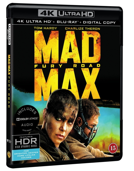 Mad Max: Fury Road (4K Blu-Ray) in the group HOME ELECTRONICS / Audio & Picture / TV & Accessories / Movies / Blu-ray at TP E-commerce Nordic AB (D08924)