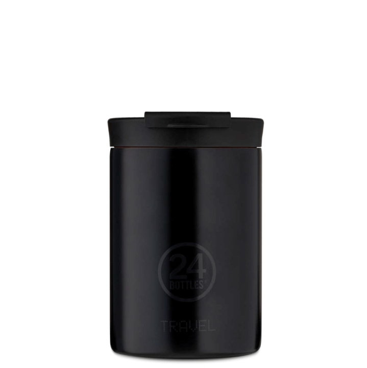 24Bottles Travel Tumbler 0,35 L - Tuxedo Black (24B629) in the group Sport, leisure & Hobby / Outdoor recreation / Thermoses & Water Bottles at TP E-commerce Nordic AB (D08928)