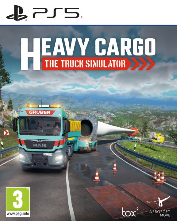 Heavy Cargo - The Truck Simulator (PS5) in the group HOME ELECTRONICS / Game consoles & Accessories / Sony PlayStation 5 / Games at TP E-commerce Nordic AB (D08931)