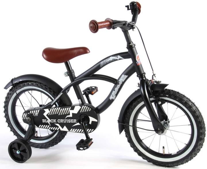 Volare Children\'s Bicycle 14\'\' - Black Cruiser (41401) in the group TOYS, KIDS & BABY PRODUCTS / Outdoor toys / Bicycles & Scooters at TP E-commerce Nordic AB (D08933)