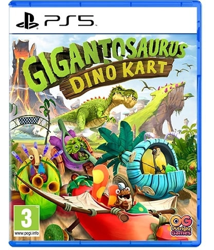 Gigantosaurus: Dino Kart (PS5) in the group HOME ELECTRONICS / Game consoles & Accessories / Sony PlayStation 5 / Games at TP E-commerce Nordic AB (D08937)