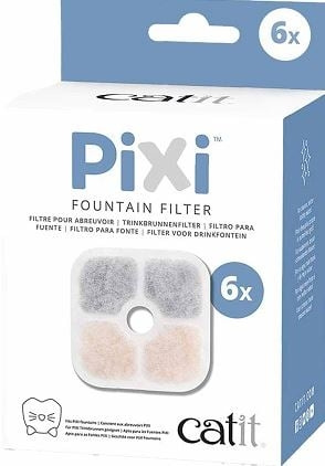 catit Coal Filter For Pixi 2.5L 6pcs - (785.0487) in the group HOME, HOUSEHOLD & GARDEN / Pet Accessories / Cat at TP E-commerce Nordic AB (D08940)