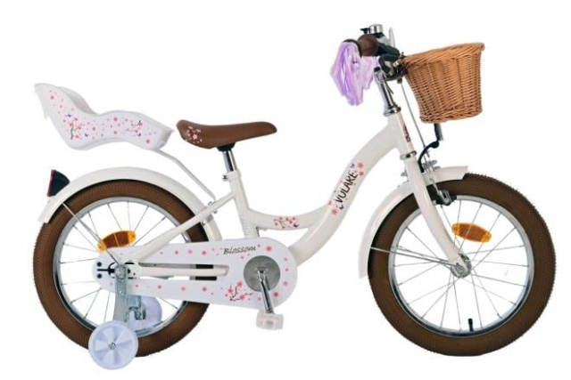 Volare Children\'s Bicycle 16 - Blossom White (31644) in the group TOYS, KIDS & BABY PRODUCTS / Outdoor toys / Bicycles & Scooters at TP E-commerce Nordic AB (D08950)