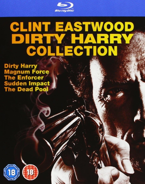 Clint Eastwood Dirty Harry Collection (5 Films) Blu-Ray in the group HOME ELECTRONICS / Audio & Picture / TV & Accessories / Movies / Blu-ray at TP E-commerce Nordic AB (D08981)