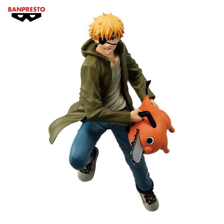 Banpresto Chainsaw Man Denji & Pochita - (BP89276P) in the group TOYS, KIDS & BABY PRODUCTS / Toys / Figures, Miniatures & accessories at TP E-commerce Nordic AB (D08995)