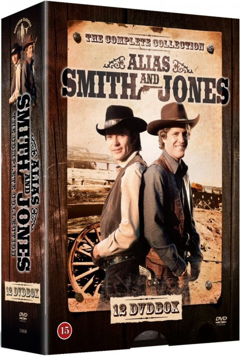 Alias Smith & Jones - Complete Collection (12-disc) - DVD in the group HOME ELECTRONICS / Audio & Picture / TV & Accessories / Movies / DVD at TP E-commerce Nordic AB (D08997)