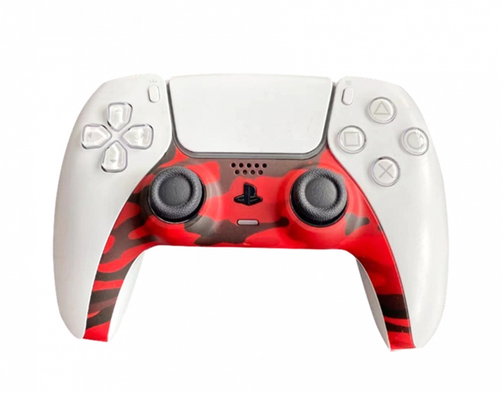 Piranha PS5 Controller Skins - Camo Red in the group HOME ELECTRONICS / Game consoles & Accessories / Sony PlayStation 5 / Accessories at TP E-commerce Nordic AB (D09004)