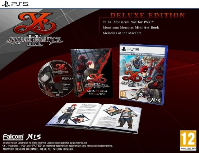 Ys IX: Monstrum Nox (Deluxe Edition) (PS5) in the group HOME ELECTRONICS / Game consoles & Accessories / Sony PlayStation 5 / Games at TP E-commerce Nordic AB (D09025)