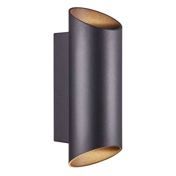 Nordlux Nico Round 22 Wall light Black in the group HOME ELECTRONICS / Lighting / Wall lights at TP E-commerce Nordic AB (D09063)