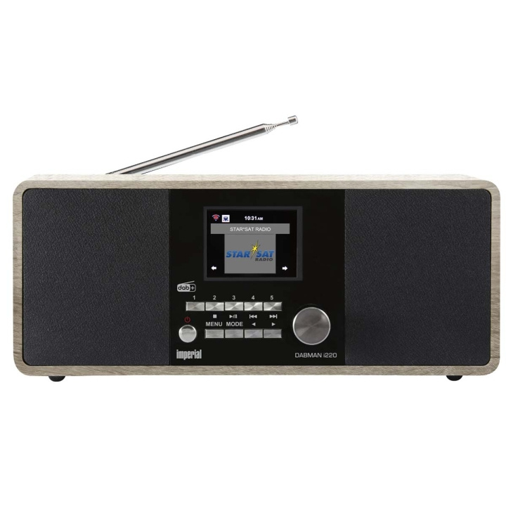 imperial Dabman i220 Beige FM / DAB+ / Internet / Bluetooth in the group HOME ELECTRONICS / Audio & Picture / Home cinema, Hifi & Portable / Radio & Alarm clocks / Radio at TP E-commerce Nordic AB (D09068)