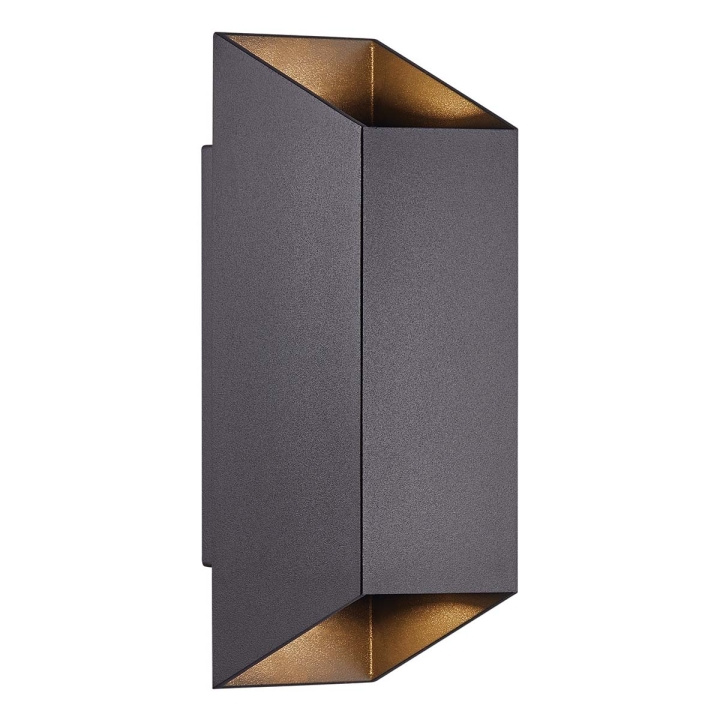 Nordlux Nico Square 22 Wall light Black in the group HOME ELECTRONICS / Lighting / Wall lights at TP E-commerce Nordic AB (D09073)