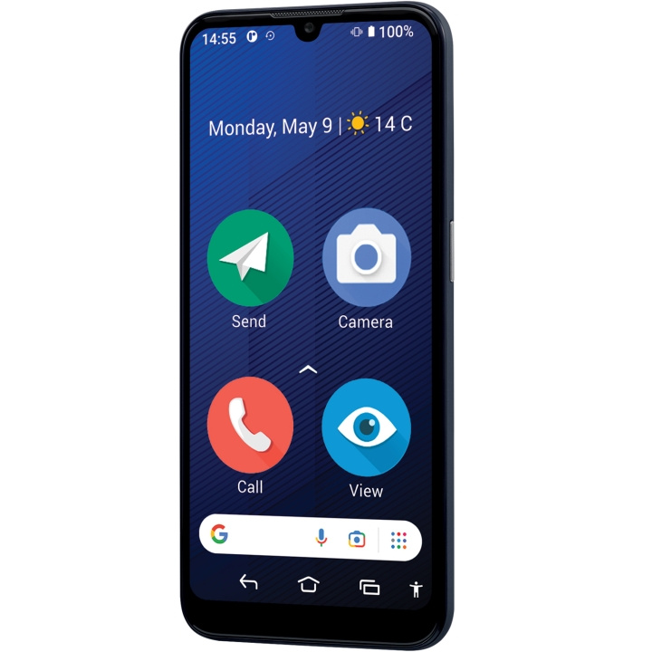 Doro 8210 4G Smartphone Dark Blue in the group SMARTPHONE & TABLETS / Mobile phones & smartphones at TP E-commerce Nordic AB (D09076)