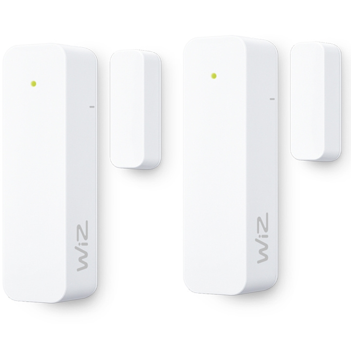 WiZ WiFi Smart Kontaktsensor 2-pack in the group HOME, HOUSEHOLD & GARDEN / Smart home / Smart home systems at TP E-commerce Nordic AB (D09090)