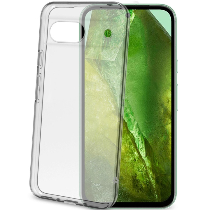 Celly Gelskin TPU Cover Google Pixel 8A Transparent in the group SMARTPHONE & TABLETS / Phone cases / Google at TP E-commerce Nordic AB (D09093)