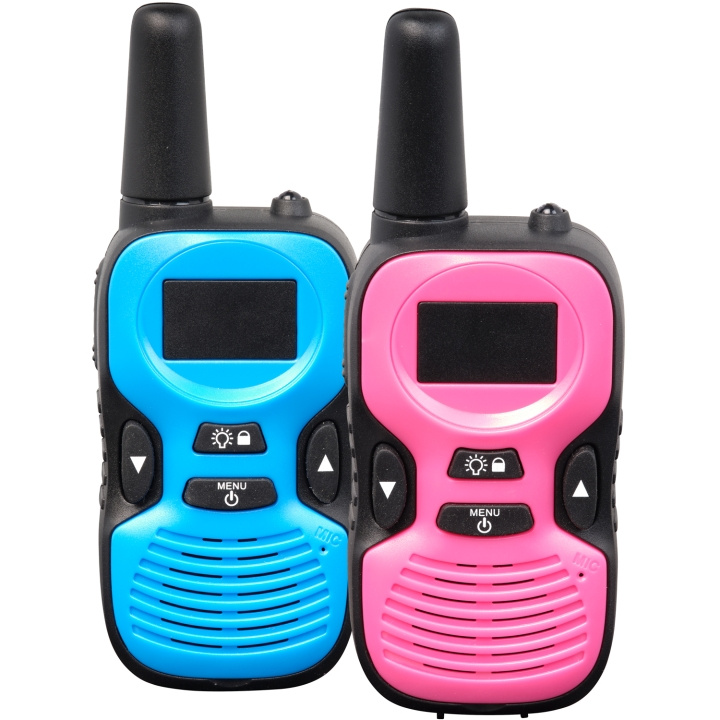 Denver Kids Walkie Talkie set with two handsets included in the group Sport, leisure & Hobby / Outdoor recreation / Walkie-talkies at TP E-commerce Nordic AB (D09099)