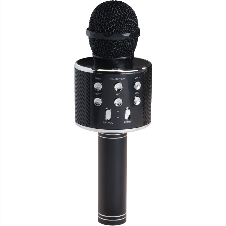 Denver Bluetooth Karaoke Microphone with built-in speaker. Black in colour in the group HOME ELECTRONICS / Audio & Picture / Handheld Microphones at TP E-commerce Nordic AB (D09103)