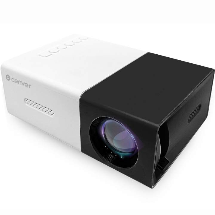 Denver Mini Projector with HDMI, USB-C and MicroSD card reader in the group HOME ELECTRONICS / Audio & Picture / Home cinema, Hifi & Portable / Projectors & Accessories at TP E-commerce Nordic AB (D09104)