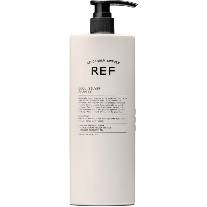 Ref Cool Silver Shampoo 750ml in the group BEAUTY & HEALTH / Hair & Styling / Hair care / Schampoo at TP E-commerce Nordic AB (D09129)