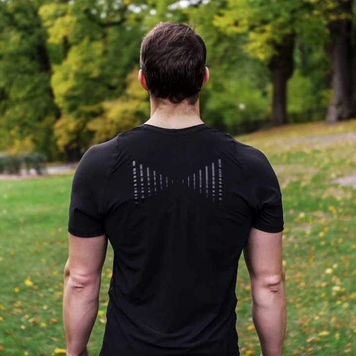 SWEDISH POSTURE T-Shirt Men Posture Reminder Black M in the group Sport, leisure & Hobby / Accessories / T-shirts at TP E-commerce Nordic AB (D09216)