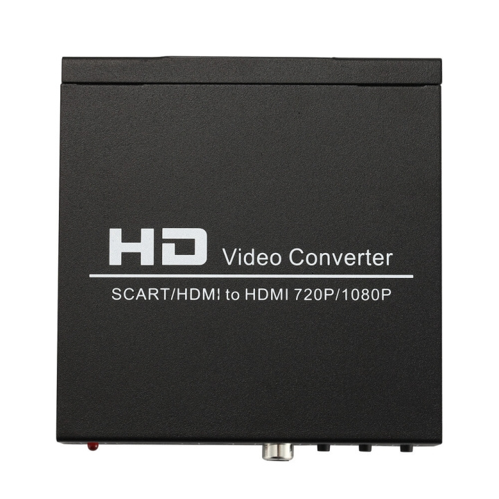 North SCART+HDMI to HDMI HD Converter and Switch Black in the group HOME ELECTRONICS / Cables & Adapters / Scart at TP E-commerce Nordic AB (D09256)