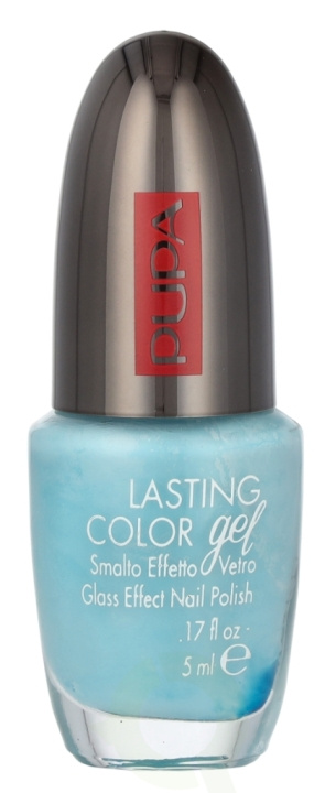 Pupa Milano Pupa Lasting Color Gel Glass Effect Nail Polish 5 ml #077 Bubble Blue in the group BEAUTY & HEALTH / Manicure / Pedicure / Nail polish at TP E-commerce Nordic AB (D09293)