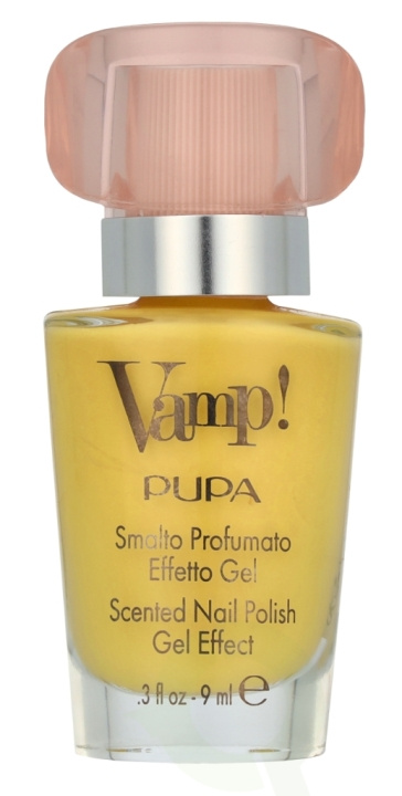 Pupa Milano Pupa Vamp! Scented Nail Polish 9 ml #109 Brilliant Yellow in the group BEAUTY & HEALTH / Manicure / Pedicure / Nail polish at TP E-commerce Nordic AB (D09295)