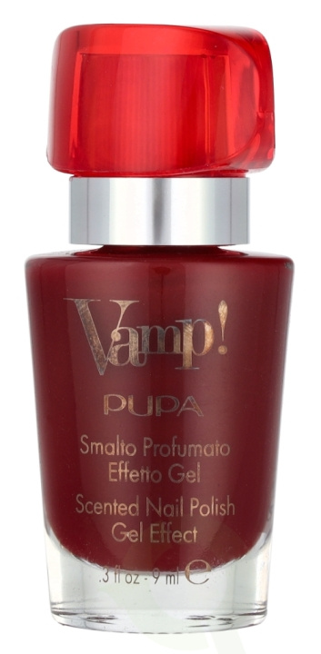 Pupa Milano Pupa Vamp! Scented Nail Polish 9 ml #205 Exotic Red in the group BEAUTY & HEALTH / Manicure / Pedicure / Nail polish at TP E-commerce Nordic AB (D09296)