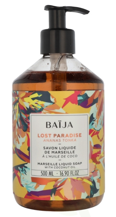 Baija Paris Baija Lost Paradise Marseille Liquid Soap 500 ml Pineapple & Brazil Nut Oil in the group BEAUTY & HEALTH / Skin care / Body health / Scented soaps at TP E-commerce Nordic AB (D09308)