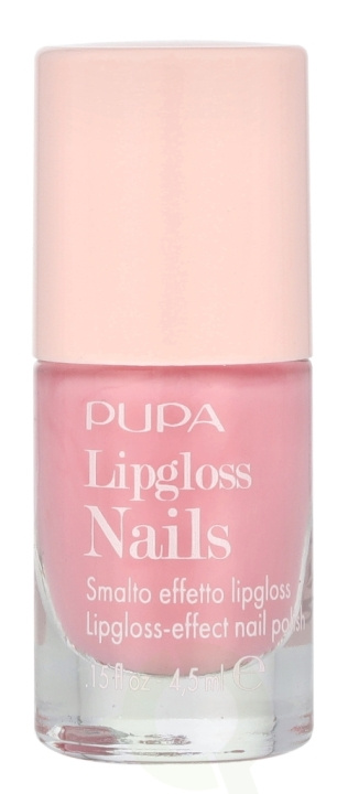 Pupa Milano Pupa Lipgloss Nail Polish 4.5 ml Candy Pink in the group BEAUTY & HEALTH / Manicure / Pedicure / Nail polish at TP E-commerce Nordic AB (D09340)