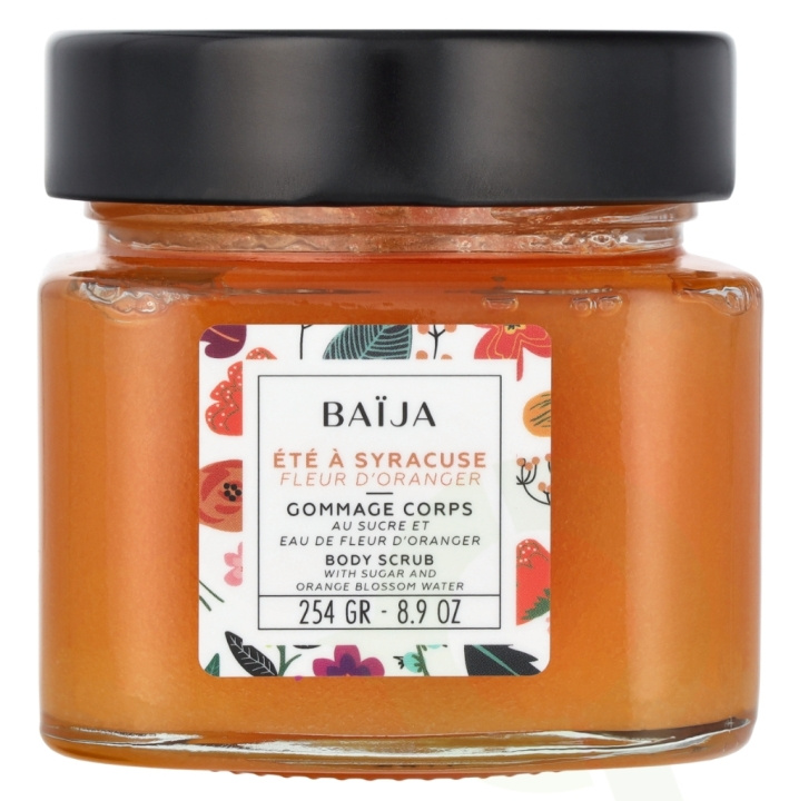 Baija Paris Baija Ete A Syracuse Body Scrub 254 g Orange Blossom in the group BEAUTY & HEALTH / Skin care / Face / Scrub / Peeling at TP E-commerce Nordic AB (D09384)