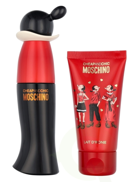 Moschino Cheap & Chic Giftset 80 ml Edt Spray 30ml/Body Lotion 50ml in the group BEAUTY & HEALTH / Gift sets / Gift sets for her at TP E-commerce Nordic AB (D09385)