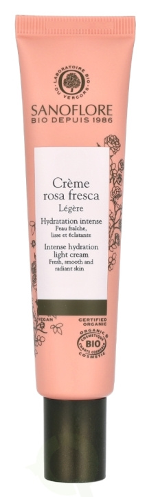 Sanoflore Rosa Fresca Intense Hydration Light Moisturiser 40 ml in the group BEAUTY & HEALTH / Skin care / Face / Day cream at TP E-commerce Nordic AB (D09397)