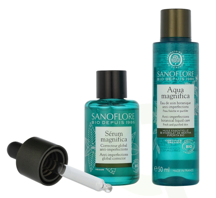 Sanoflore Magnifica 10 Years Anti-Imperfections Set 80 ml Serum 30ml/Aqua 50ml in the group BEAUTY & HEALTH / Skin care / Face / Skin serum at TP E-commerce Nordic AB (D09399)