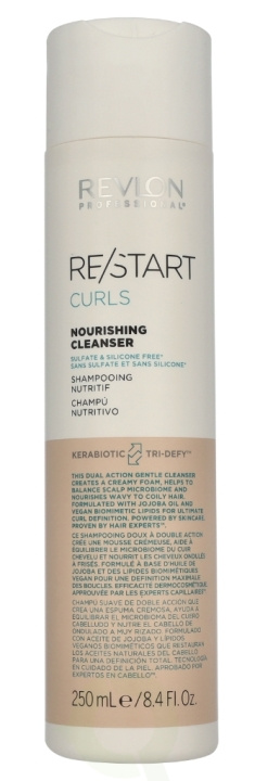 Revlon Re/Start Curls Nourishing Cleanser Shampoo 250 ml in the group BEAUTY & HEALTH / Hair & Styling / Hair care / Schampoo at TP E-commerce Nordic AB (D09408)