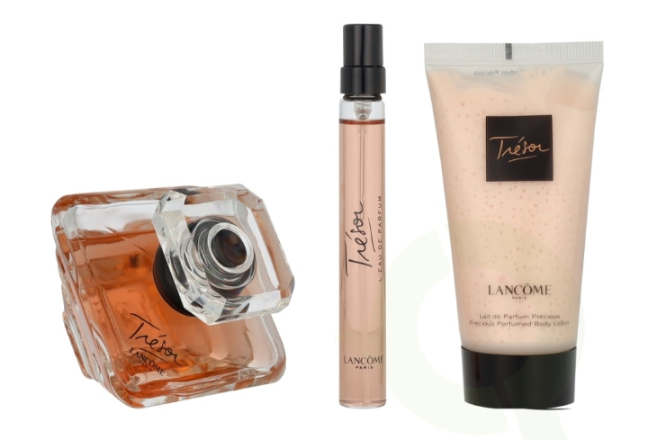 Lancome Tresor Giftset 110 ml Edp Spray 50ml/Edp Spray 10ml/Body Lotion 50ml in the group BEAUTY & HEALTH / Gift sets / Gift sets for her at TP E-commerce Nordic AB (D09438)