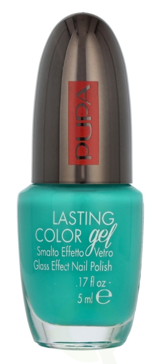 Pupa Milano Pupa Lasting Color Gel Glass Effect Nail Polish 5 ml #079 Artificial Green in the group BEAUTY & HEALTH / Manicure / Pedicure / Nail polish at TP E-commerce Nordic AB (D09457)