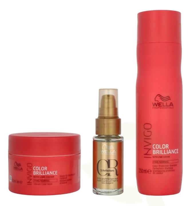 Wella Invigo - Color Brilliance Set 430 ml in the group BEAUTY & HEALTH / Gift sets / Gift sets for her at TP E-commerce Nordic AB (D09533)