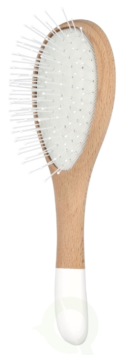 Bachca Paris Detangling Wooden Hair Brush 1 piece Nylon, For All Hair Types in the group BEAUTY & HEALTH / Hair & Styling / Hair brushes at TP E-commerce Nordic AB (D09534)