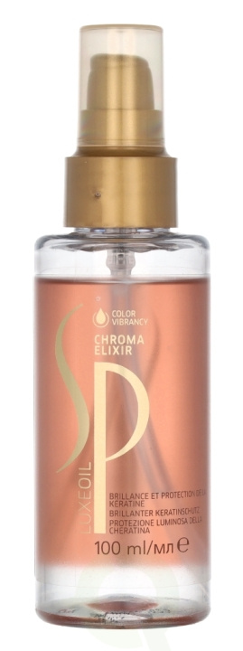 Wella SP - Luxe Oil Chroma Elixir 100 ml in the group BEAUTY & HEALTH / Hair & Styling / Hair care / Hair oil at TP E-commerce Nordic AB (D09535)