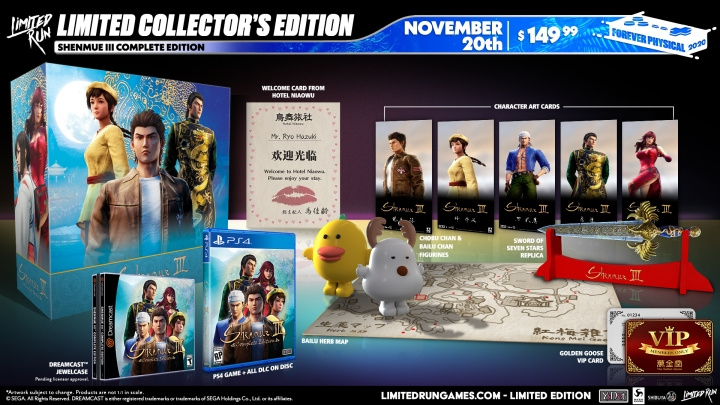 Shenmue III: Complete Edition - Collectors Edition (Import) (PS4) in the group HOME ELECTRONICS / Game consoles & Accessories / Sony PlayStation 4 / Games at TP E-commerce Nordic AB (D09602)