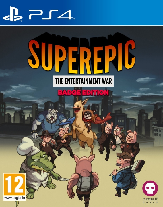 SuperEpic (Badge Edition) (PS4) in the group HOME ELECTRONICS / Game consoles & Accessories / Sony PlayStation 4 / Games at TP E-commerce Nordic AB (D09699)