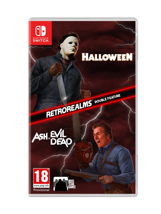 Halloween and Ash vs Evil Dead RetroRealms Double Feature (Switch) in the group HOME ELECTRONICS / Game consoles & Accessories / Nintendo Switch / Games at TP E-commerce Nordic AB (D09794)